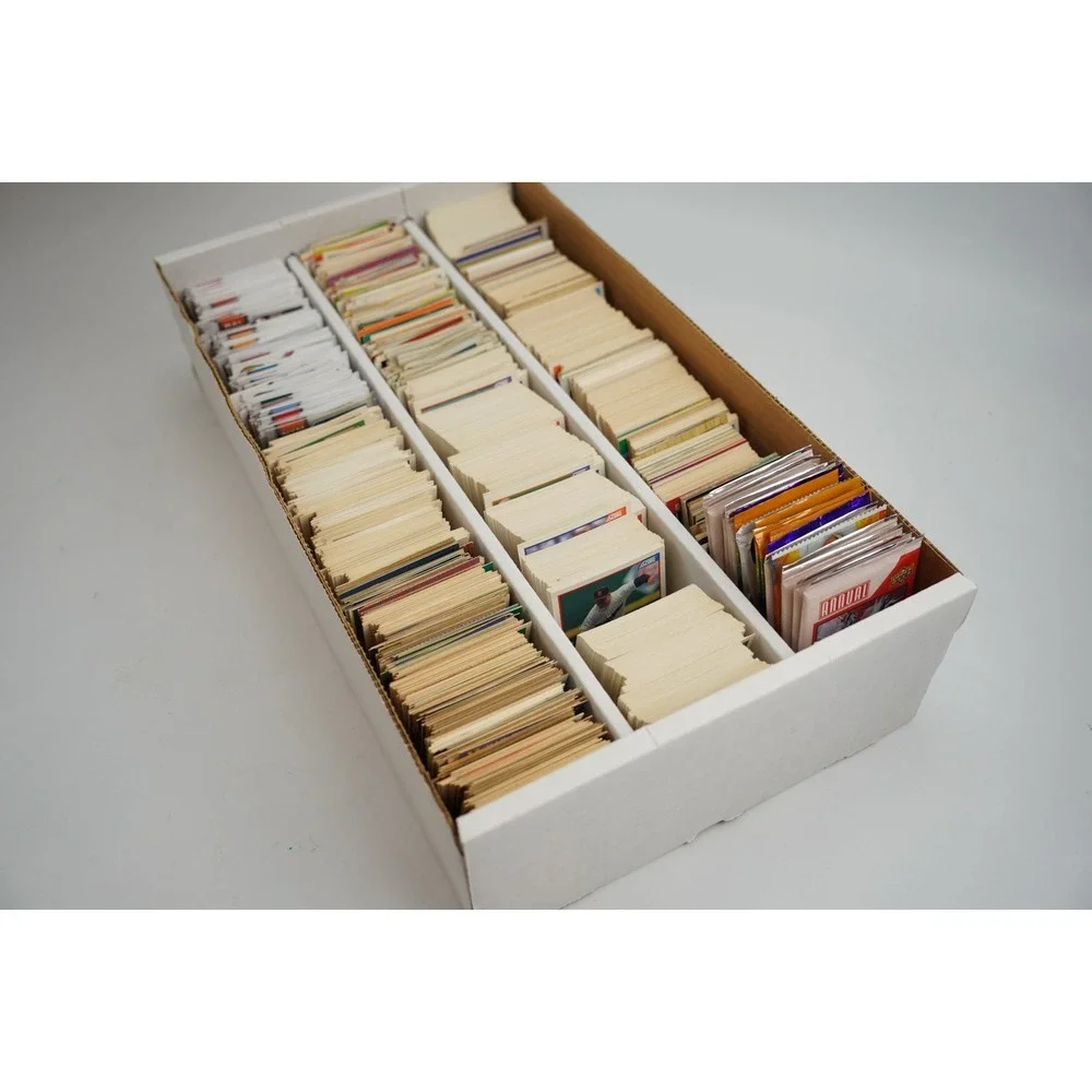 Huge 2500+ Sports Card Collection with 20 Packs